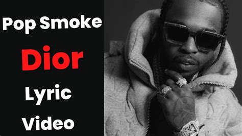 dior rev lyrics|pop smoke songs dior.